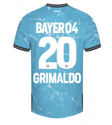 Bayer Leverkusen Alejandro Grimaldo #20 Tercera Equipación 2023-24 Manga Corta